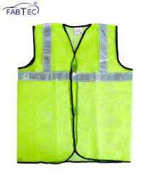 PVC Safety Jackets Standard Radium Green_0