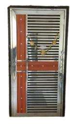 A ONE GLASS Doors Hinged, Sliding Stainless Steel_0