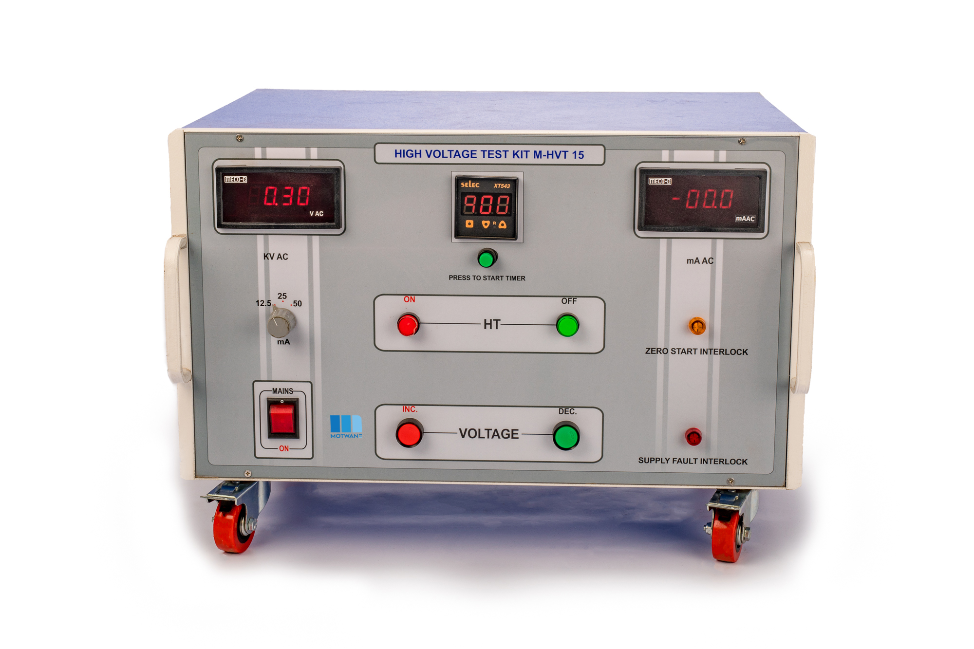 Motwane High Voltage Test Set HVT 50KV 50mA AC AC_1
