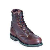 Leather Steel Toe Safety Shoes Black_0