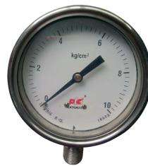 PTCI HEATGAUGE Pressure Gauge 0 - 100 kg/cm2 1/2 inch BSP_0