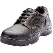 Rubber Rubber Toe Safety Shoes Black_0