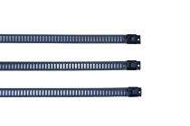 Stainless Steel 100 - 2250 mm 4.6 mm Cable Ties Black_0