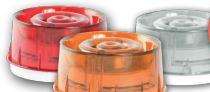 15 - 29 VDC Sounder Strobe 97 dB Red, Amber, Clear_0