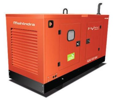 Mahindra Silent DG 15 kVA 75 L Diesel Generators_0