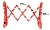 Expandable Plastic Barricades 2300*100 mm_0
