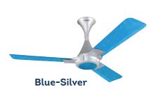 Panasonic Standard 1200 mm 3 Blades 70 W Blue Silver Ceiling Fans_0