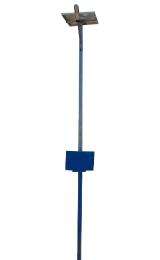 JKR Enterprises 20 W Cool White LED Aluminium 13, 60 Ah Solar Street Light_0