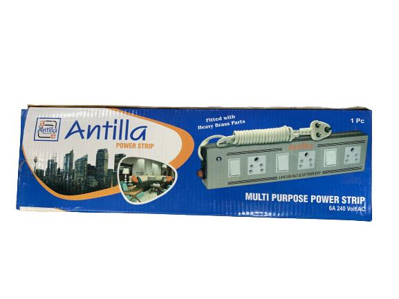 ANTILLA Ex-1+5 Power Strip 5 Socket Universal 2 Mtr. Extension Board_1
