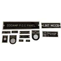 Aluminium Rectangular 0.6 - 2 mm Name Plates_0
