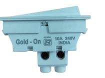 Gold-On rocker White 10 A Electrical Switches_0