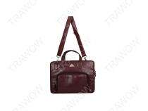 TRAWOW Office Bags Laptop Bag Faux Leather Purple_0