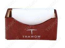 TRAWOW Desk Organizer 10.5*4.5*5 CM BROWN_0