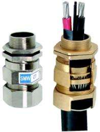 SMI Nickel Plated Brass, SS Double Compression Glands 10 mm_0