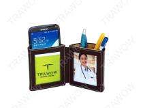 TRAWOW Desk Organizer 10*10*10 CM BROWN_0