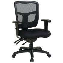 Furnomech Executive Black Standard Office Chairs_0