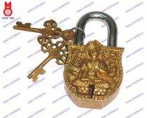 Brass Padlock Type Door Locks MB-3077J_0