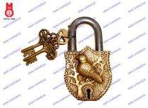 Brass Padlock Type Door Locks MB-3077M_0