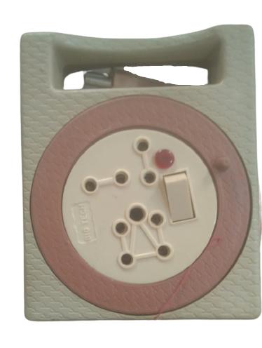 BIG TECK ROUND EX/CORD Power Strip 3 Socket Universal 5 MTR. Extension Board_0