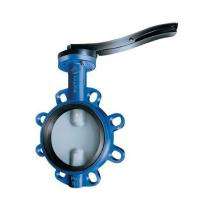 ASEZ 1/2 inch NPS Manual Aluminium Butterfly Valve Face to Face_0