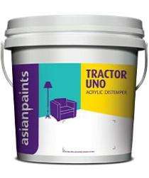Asian Paints White Acrylic Distempers 2, 5, 10 L_0