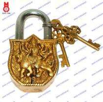 Brass Padlock Type Door Locks MB-3077F_0