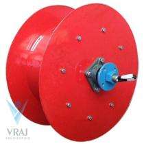 Mild steel Spring Operated Cable Reeling Drum_0