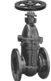Non-Rising with wheel CI Sluice Valves 50 mm - 600 mm_0