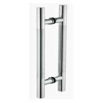 GLASSICS Stainless Steel Rectangular Door Handles Chrome GDH01_0