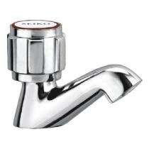 SEIKO Chrome Finish Pillar Cock Faucet DL-1001_0