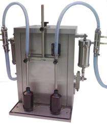 PRATEEK INDUSTRIES 30 bottle/min Liquid Semi Automatic Filling Machine_0
