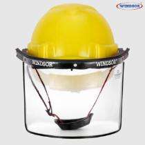 Windsor HDPE Yellow Face Shield Safety Helmets PII-701-Ratchet Spring_0