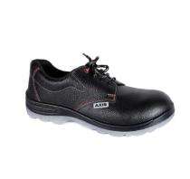 AXIS AX 1101 G Leather Steel Toe 200 J Safety Shoes Black_0