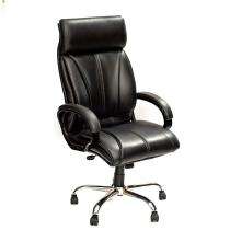HIGH LIVING Revolving Black 1080 x 635 x 605 mm Leatherette Office Chairs_0