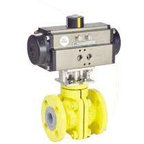 AIRA Pneumatic Rotary Actuator SS Ball Valves 0.5 - 8 inch Flange Upto 10 kg/cm2 FPCB_0