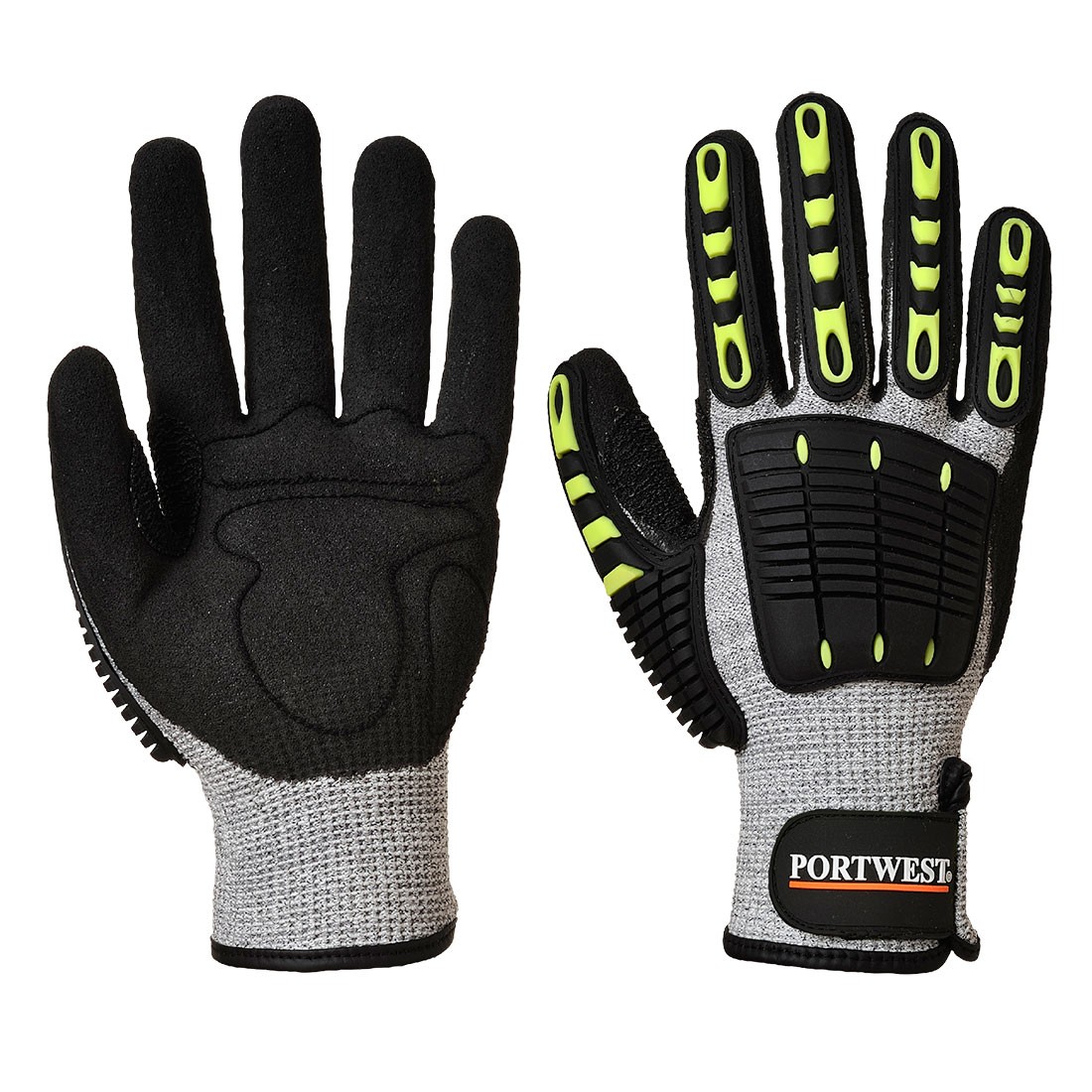 PORTWEST Impact Leather Safety Gloves A722 Standard_0
