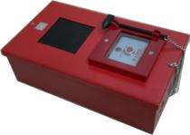 DEEPTRONICS Manual Call Point DEEP-MH-PA Semi Addressable Call Point 24V DC WEATHER PROOF METAL 220 Ohm_0