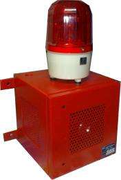 DEEPTRONICS 24V DC Sounder Strobe 116 dB Red_0
