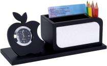 Wood Black Watch  Pen Stand_0