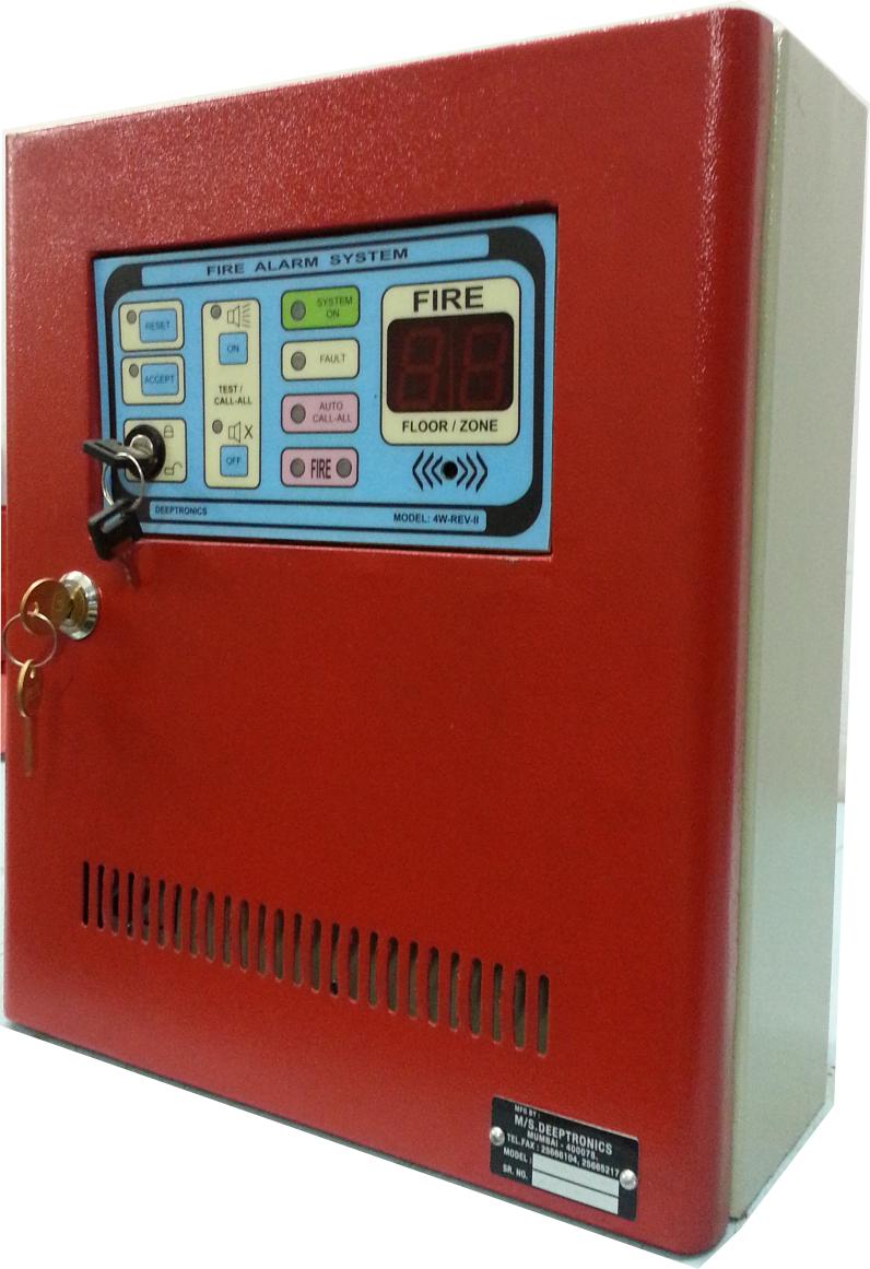 DEEPTRONICS Loop Fire Alarm Control Panel DEEP-4W_0