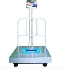 Accumax Table Top Electronic Weighing Scale 200 kg Heavy Platform SS Body_0