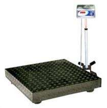 Accumax Table Top Electronic Weighing Scale 200 kg Heavy Chequer MS Body_0