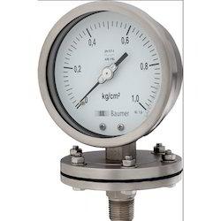 Baumer Pressure Gauge As 0 - 1 kg/cm2 NS 100 mm_0