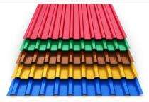 Aditya Single Ribbed Trapezoidal Stainless Steel Roofing Sheet Colour Coated_0