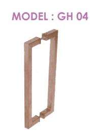 RLX Stainless Steel D Shape Door Handles Satin Stainless Steel GH04_0