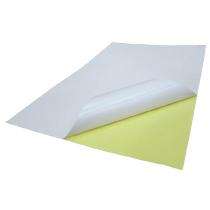 Plain, Printed Paper, PVC Self Adhesive Label Customized White_0