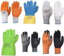 Nylon Hand Glove As per Requirement Oil, Chemical Handling_0