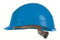 Mallcom HDPE Blue Non Ventilated Safety Helmets Diamond III_0