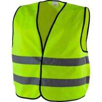 Polyester Safety Jackets L Without Sleeves Green_0