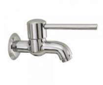 Plumber Bathware Chrome Plated Bib Cock Elbow Action Faucet AZTEC AZT-2123_0